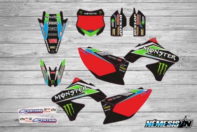 Kit Adhesivos Kawasaki Monster