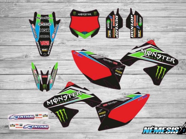 Kit Adhesivos Kawasaki Monster
