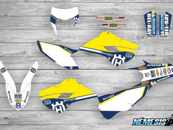 Kit Adhesivos Husqvarna Team