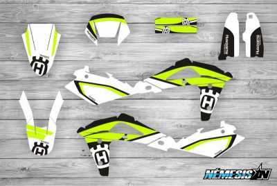 Kit Adhesivos Husqvarna Team Pro Negro