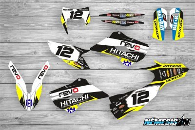 Kit Adhesivos Husqvarna Hitachi