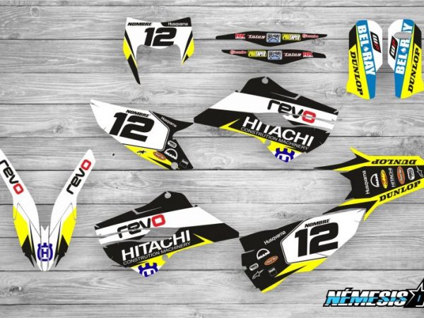 Kit Adhesivos Husqvarna Hitachi