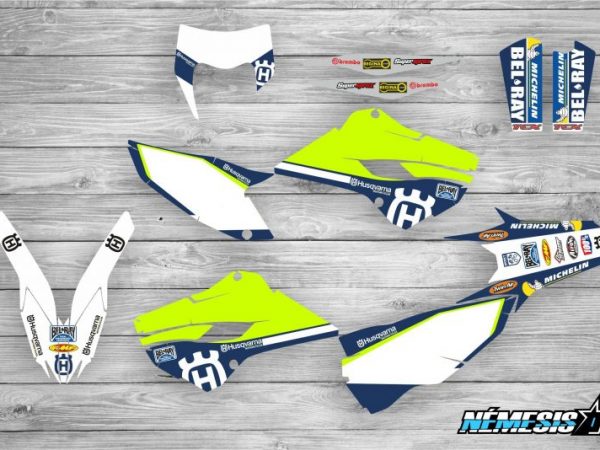 Kit Adhesivos Husqvarna Team Lima