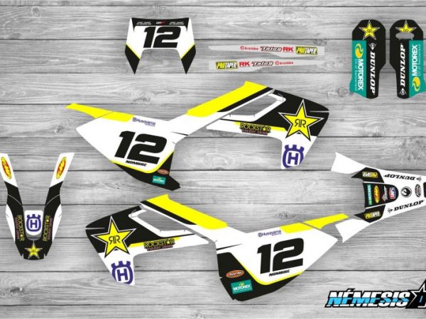 Kit Adhesivos Husqvarna Rockstar