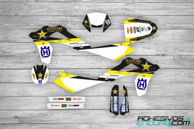 Kit Adhesivos Husqvarna Rockstar