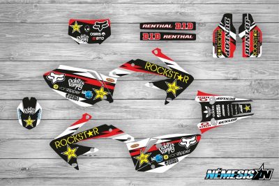 Kit Adhesivos Honda Rockstar