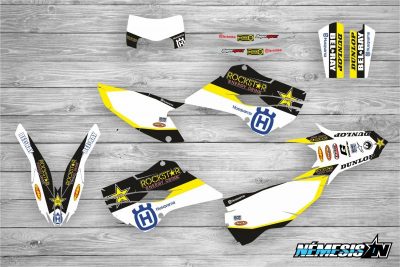 Kit Adhesivos Husqvarna Rockstar