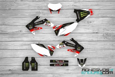 Kit Adhesivos Honda Monster Army