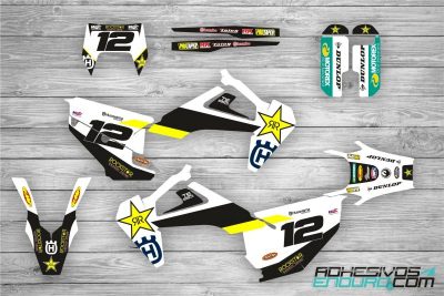 Kit Adhesivos Husqvarna Rockstar