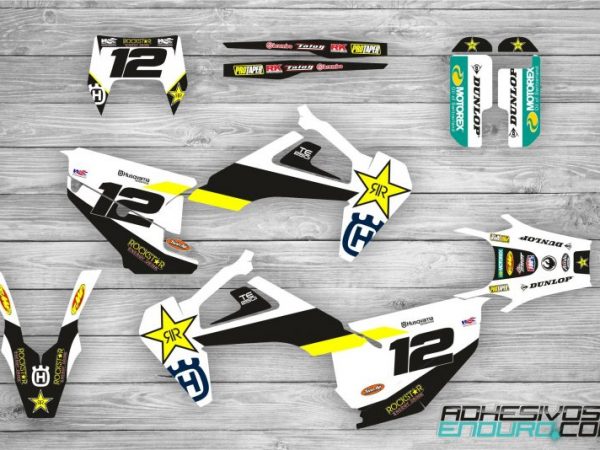 Kit Adhesivos Husqvarna Rockstar