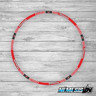 Kit de adhesivos para llantas Honda