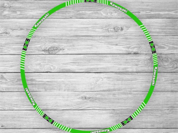 Kit de adhesivos para llantas Kawasaki