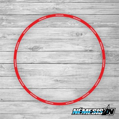 Kit de adhesivos para llantas Honda
