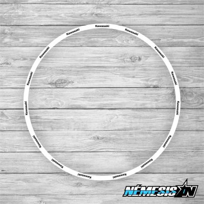 Kit de adhesivos para llantas Kawasaki