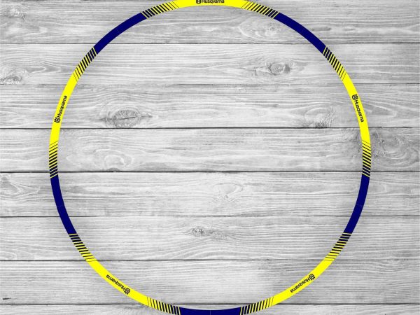 Kit de adhesivos para llantas Husqvarna