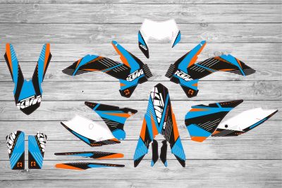 Kit Adhesivos KTM Gravity Negro