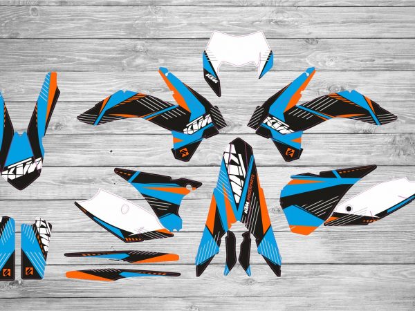 Kit Adhesivos KTM Gravity Negro