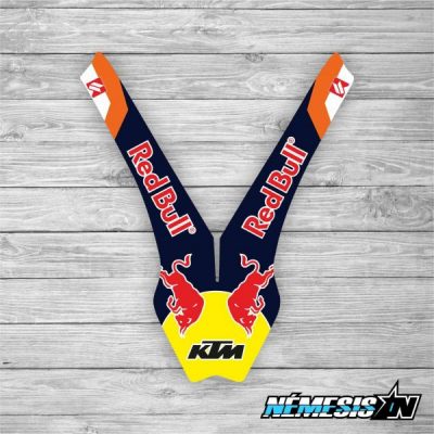 Adhesivo Guardabarros Delantero KTM 4
