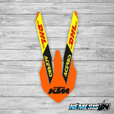 Adhesivo Guardabarros Delantero KTM 6