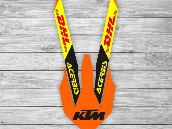 Adhesivo Guardabarros Delantero KTM 6