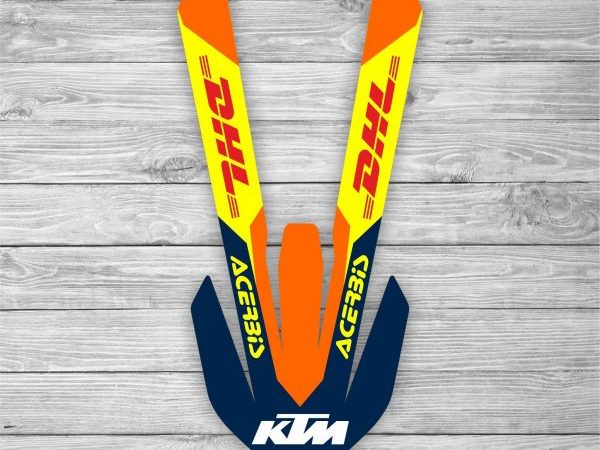 Adhesivo Guardabarros Delantero KTM 9