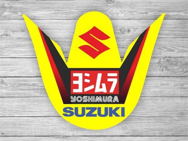 Adhesivo Guardabarros Delantero Suzuki 1