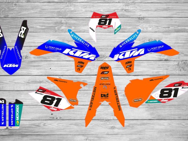 Kit Adhesivos KTM Herbalife