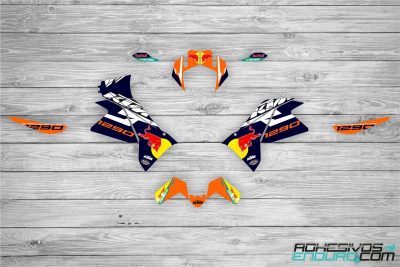 Kit Adhesivos KTM Super Adventure 1290 2017/2023 Red Bull