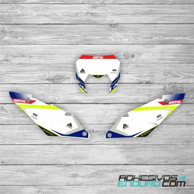 Kit Adhesivos Portanúmeros Sherco Factory 2017-24