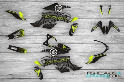 Kit Adhesivos Yamaha MT-07 Negro / Lima