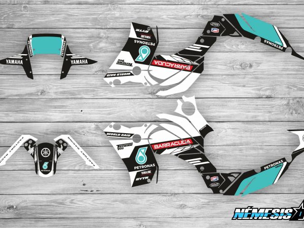 Kit Adhesivos Yamaha Tenere 700 Petronas Blanco