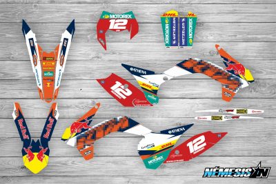 Kit Adhesivos KTM Red Bull II