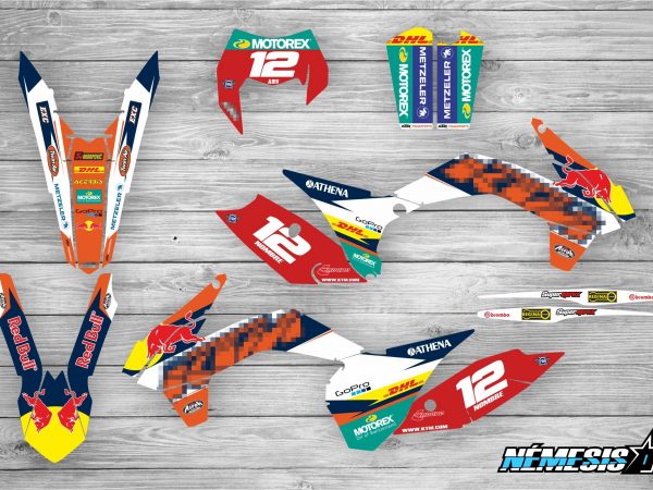 Kit Adhesivos KTM Red Bull II