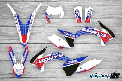 Kit Adhesivos KTM Six Days Eslovaquia