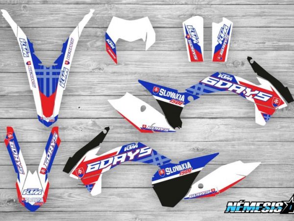Kit Adhesivos KTM Six Days Eslovaquia
