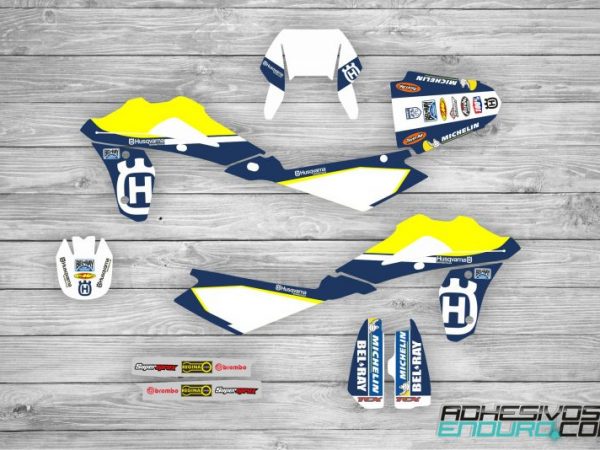 Kit Adhesivos Husqvarna Team