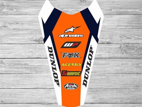 Adhesivo Guardabarros Trasero Ktm 3
