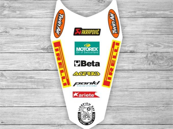 Adhesivo Guardabarros Trasero Ktm 1