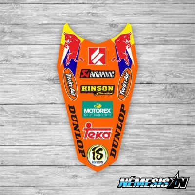 Adhesivo Guardabarros Trasero Ktm 4