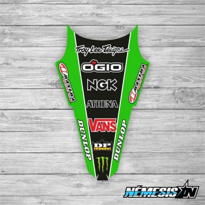 Adhesivo Guardabarros Trasero Kawasaki 1