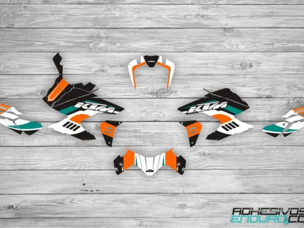 Kit Adhesivos KTM Super Adventure 1290 2017/2023 Negro