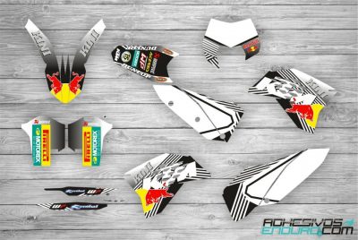 Kit Adhesivos KTM Kini Blanco