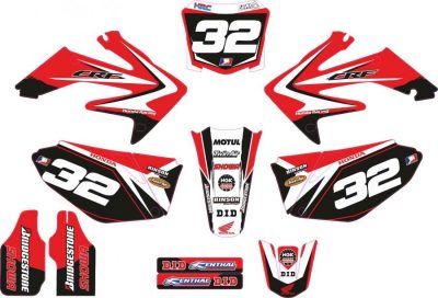Kit Adhesivos Honda Factory II