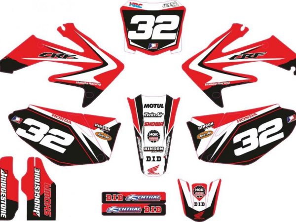 Kit Adhesivos Honda Factory II