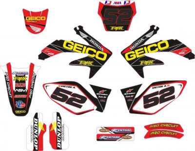 Kit Adhesivos Honda Geico