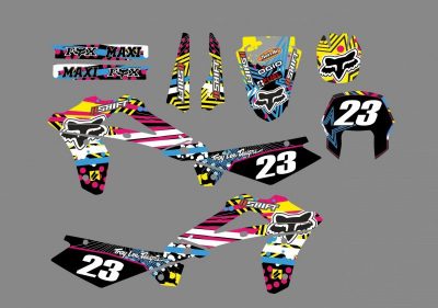 Kit Adhesivos Husqvarna Colour