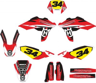 Kit Adhesivos Husqvarna Factory