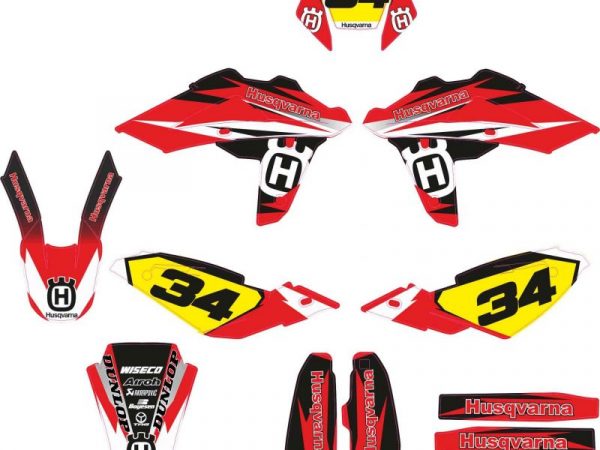 Kit Adhesivos Husqvarna Factory