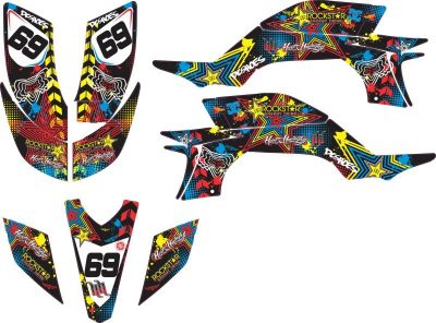 Kit Adhesivos YFZ 450 2003-08 ColourStar