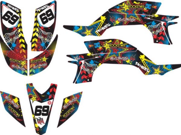 Kit Adhesivos YFZ 450 2003-08 ColourStar